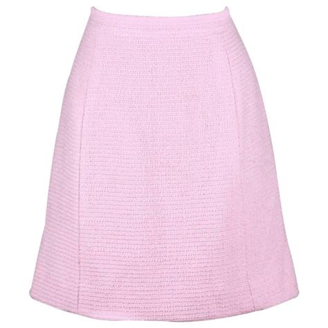 pink chanel skirt wool|Chanel Pink Skirt .